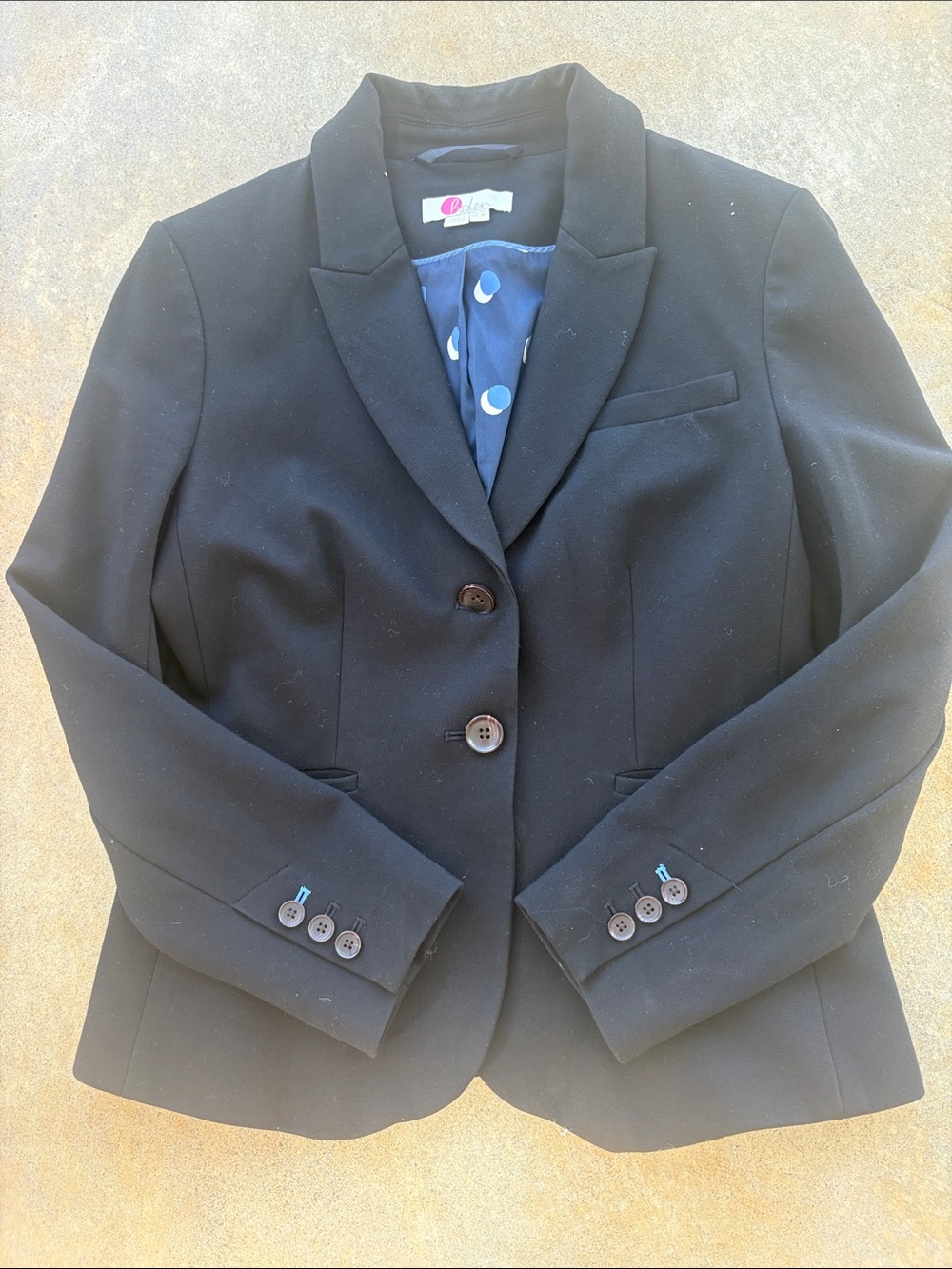 Boden Classic Black Women's Tailored Blazer